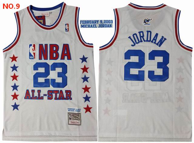 Michael Jordan 23 Basketball Jersey-40